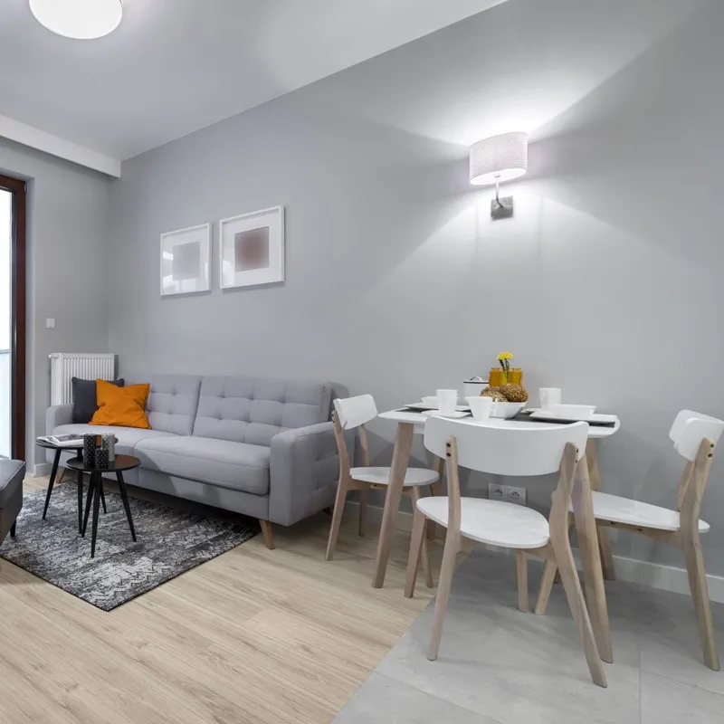 Dalle PVC Effet Béton Clair